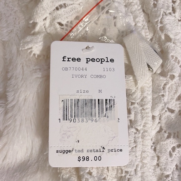 Free People Leather and Lace Boho Vest - Picture 13 of 15